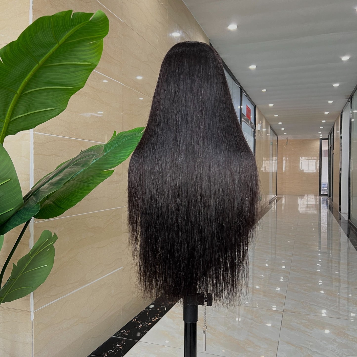 Natural Straight Frontal Wig